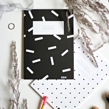 Bullet Journal "Musta & Valkoinen" (2 kpl)
