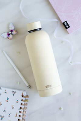 SEIK Juomapullo / termospullo - keltainen 500ml