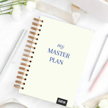 Happy Calendar lukuvuosikalenteri 25/26 - my master plan (englanninkielinen)
