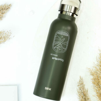 Juomapullo / termos – Luo muistoja (vihreä) 750 ml