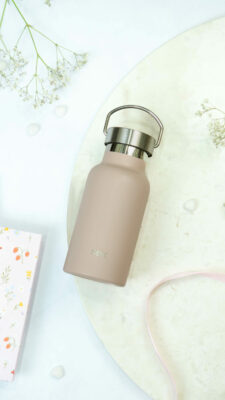 SEIK juomapullo / termospullo - vaaleanpunainen 350ml