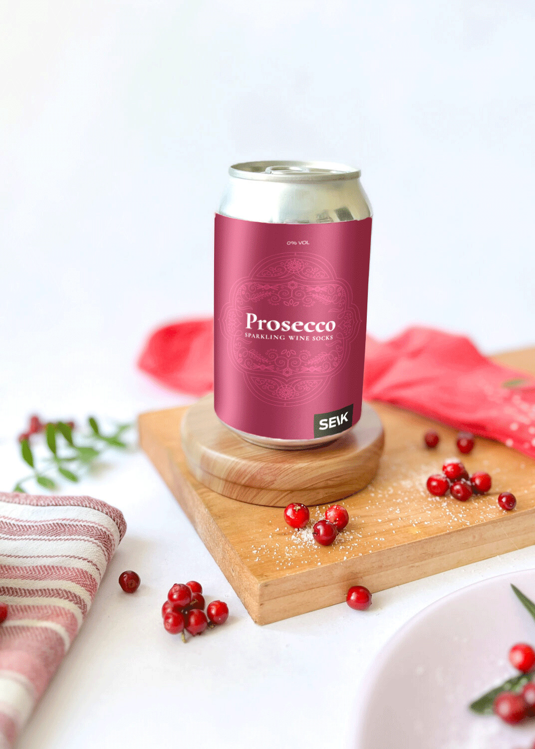 Prosecco kuohuviini sukat (koko 35-40)