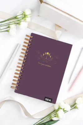 Bujo pistevihko spiraalisidonta kovilla kansilla - magic