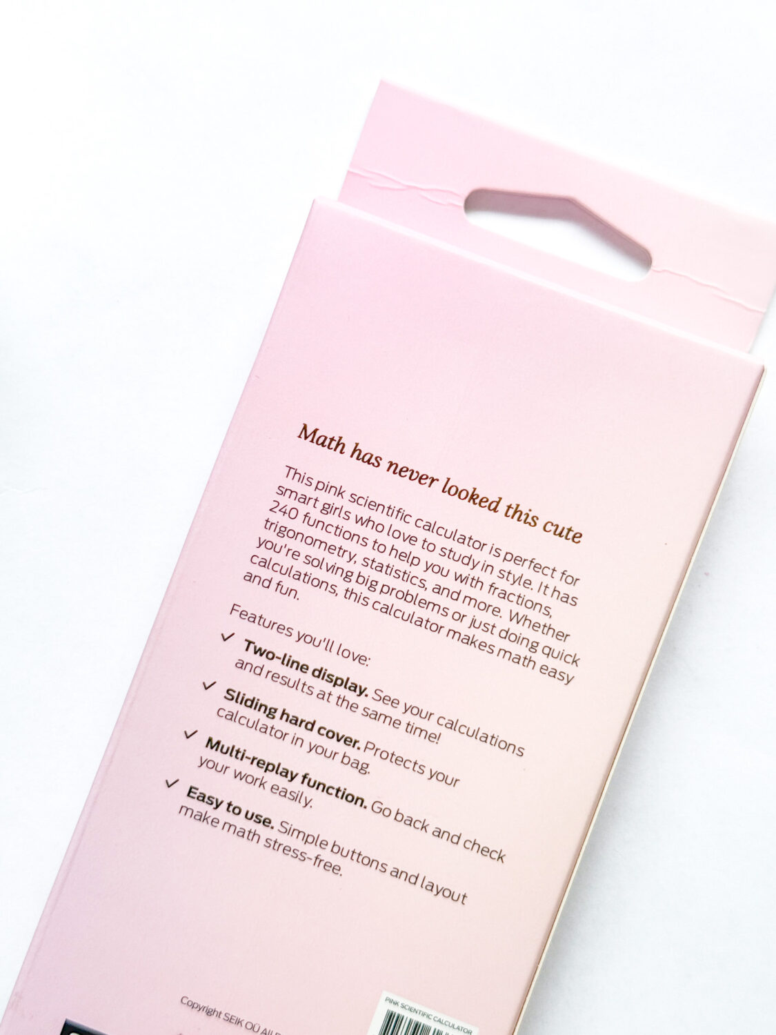 Iloinen laskin pinkki - In my smart girl era - Image 7