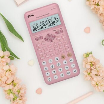 Iloinen laskin pinkki - In my smart girl era