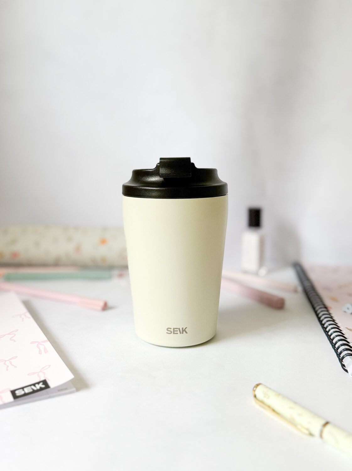 Kahvi termosmuki - beige (350ml)