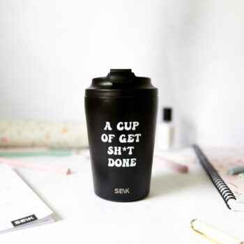 Kahvi termosmuki - get sh*t done (350ml)