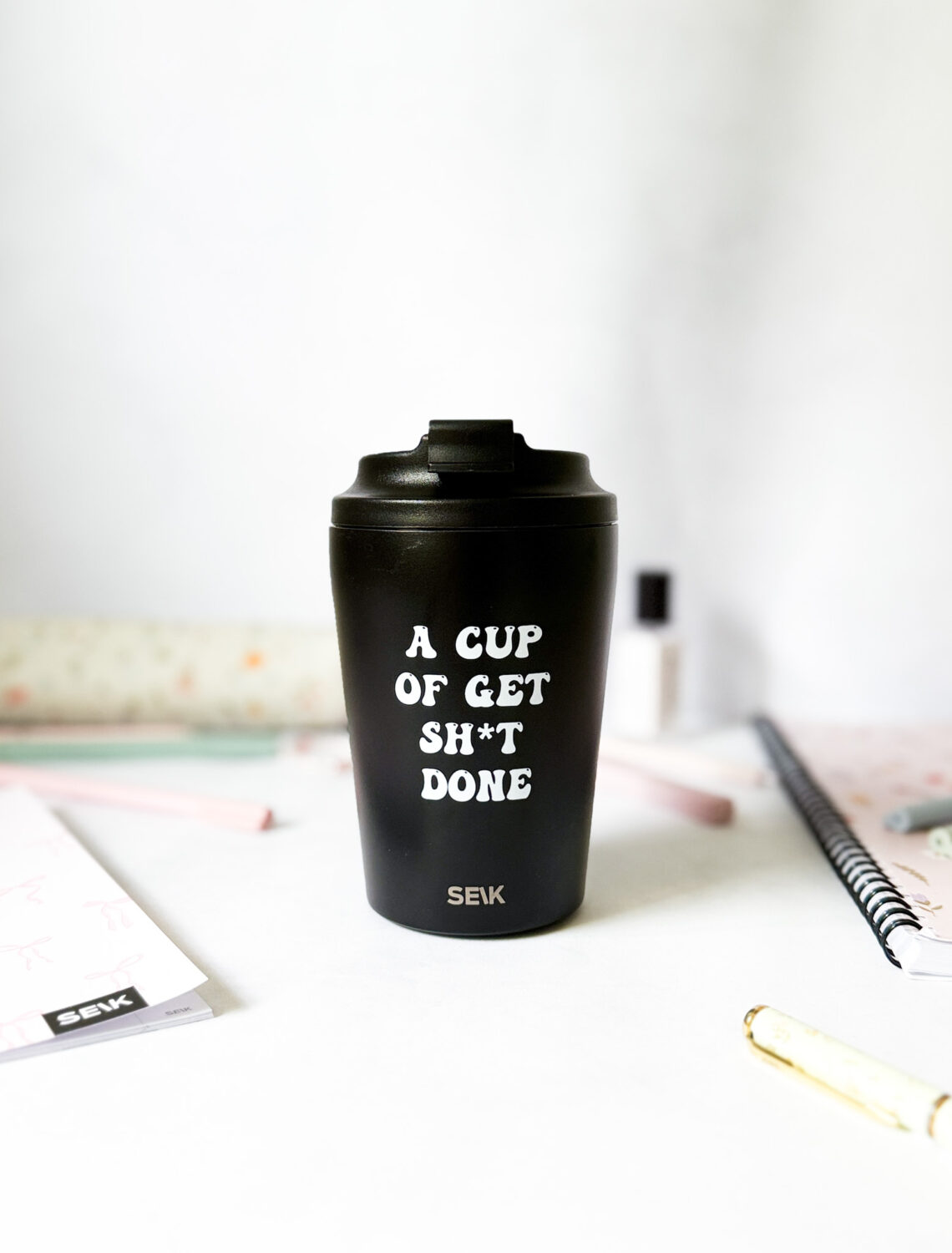 Kahvi termosmuki - get sh*t done (350ml)