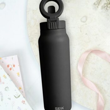 2-in-1 Thermos-juomapullo magneettisella puhelinpidikkeellä - gym girl era (Copy)