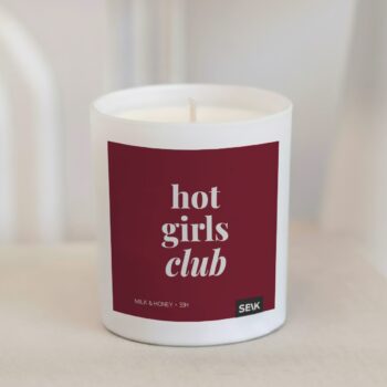 Onnellinen kynttilä - hot girls club