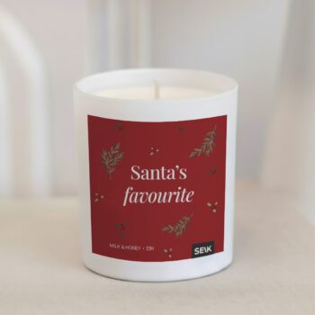 Onnellinen kynttilä - Santa's favourite